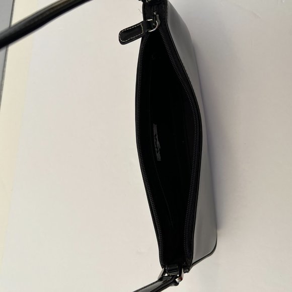 Vintage Q&A Black mini evening shoulder bag - Picture 4 of 8